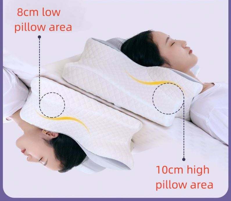 Ergonomic Cervical Pillow for Sleeping Orthopedic Contour Memory Foam