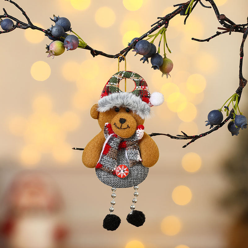 Fabric Elderly Ornaments - Christmas Tree Accessories & Gifts