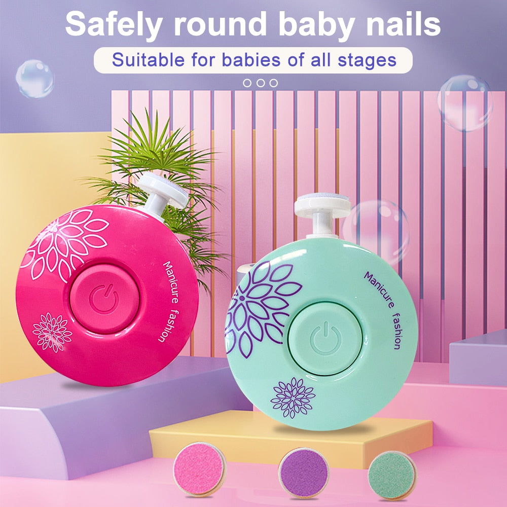 ELERA Baby Electric Nail Trimmer – Nail Polisher & Care Kit for Newborns