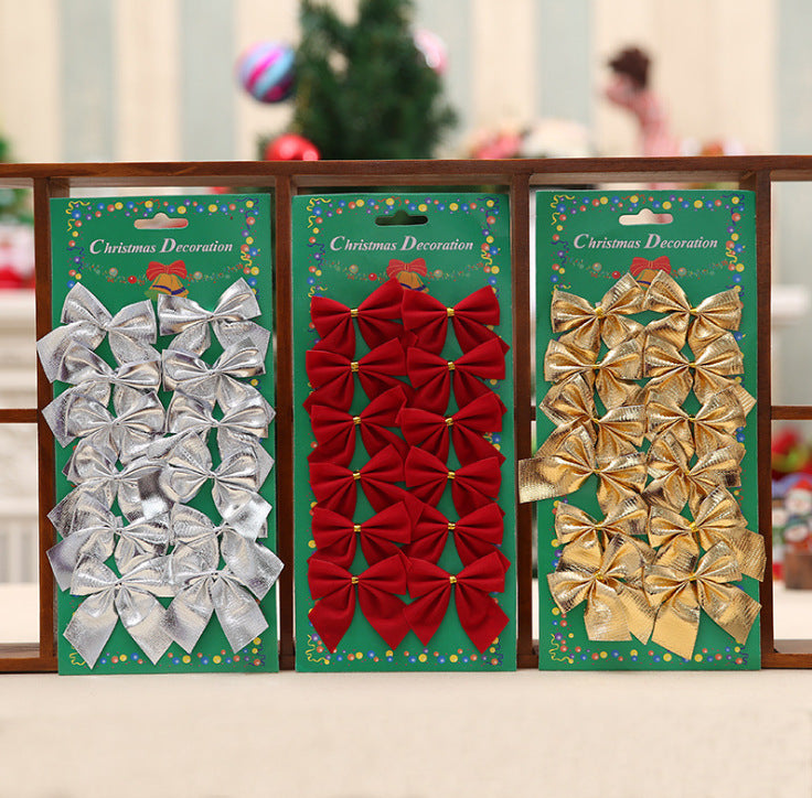 Christmas Tree Bow Decorations - Holiday Party Décor & Gifts