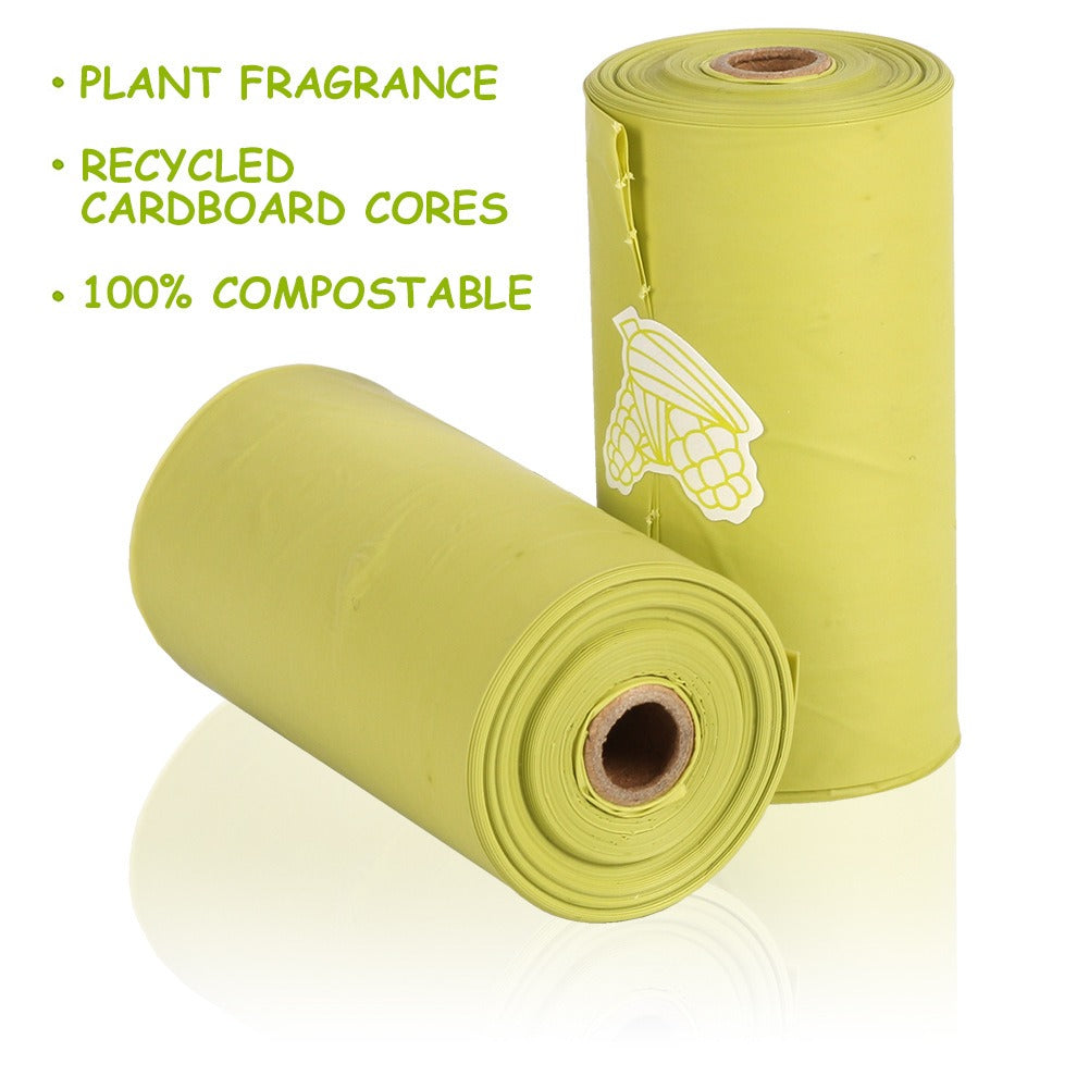 Corn Starch Biodegradable Pet Garbage Bags – Eco-Friendly Dog Poop Bags