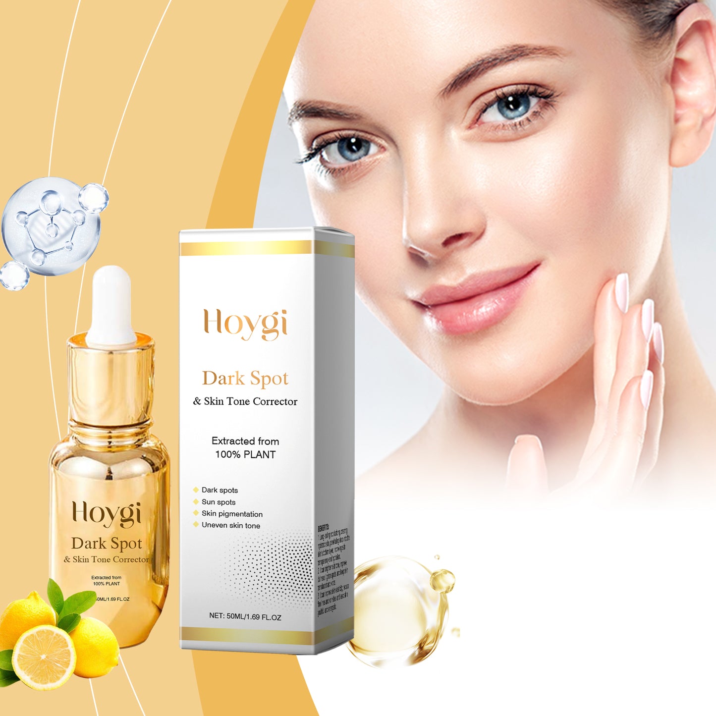 Facial Repair Serum – Brightening, Hydrating & Anti-Wrinkle Moisturizing Skin Care