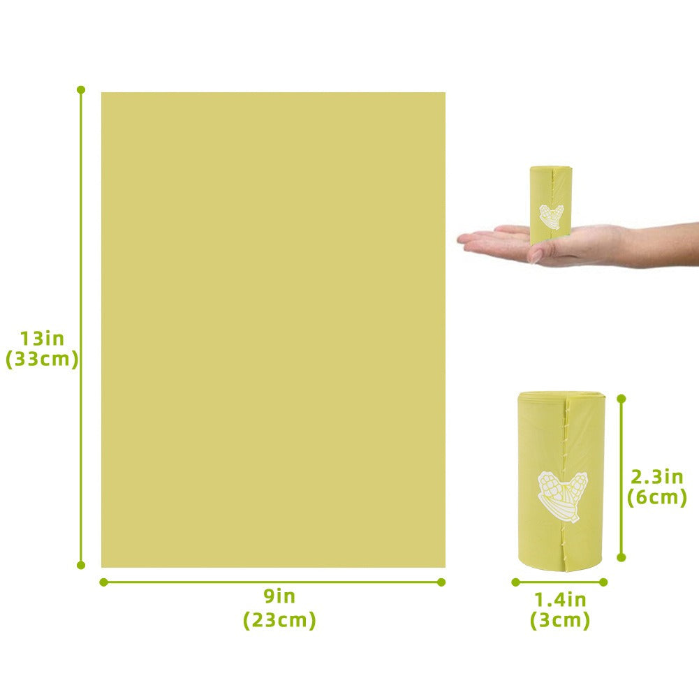 Corn Starch Biodegradable Pet Garbage Bags – Eco-Friendly Dog Poop Bags