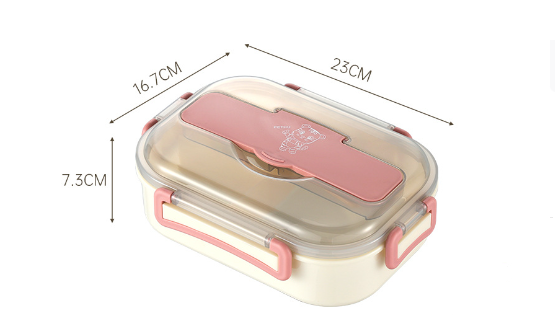 Simple Portable Sealed Microwaveable Lunch Box