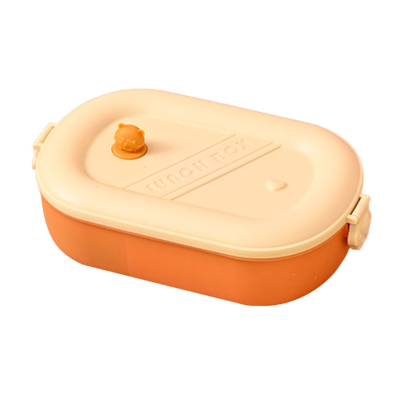 Microwaveable Sealed Lunch Box – Food-Grade Compartment Portable Bento
