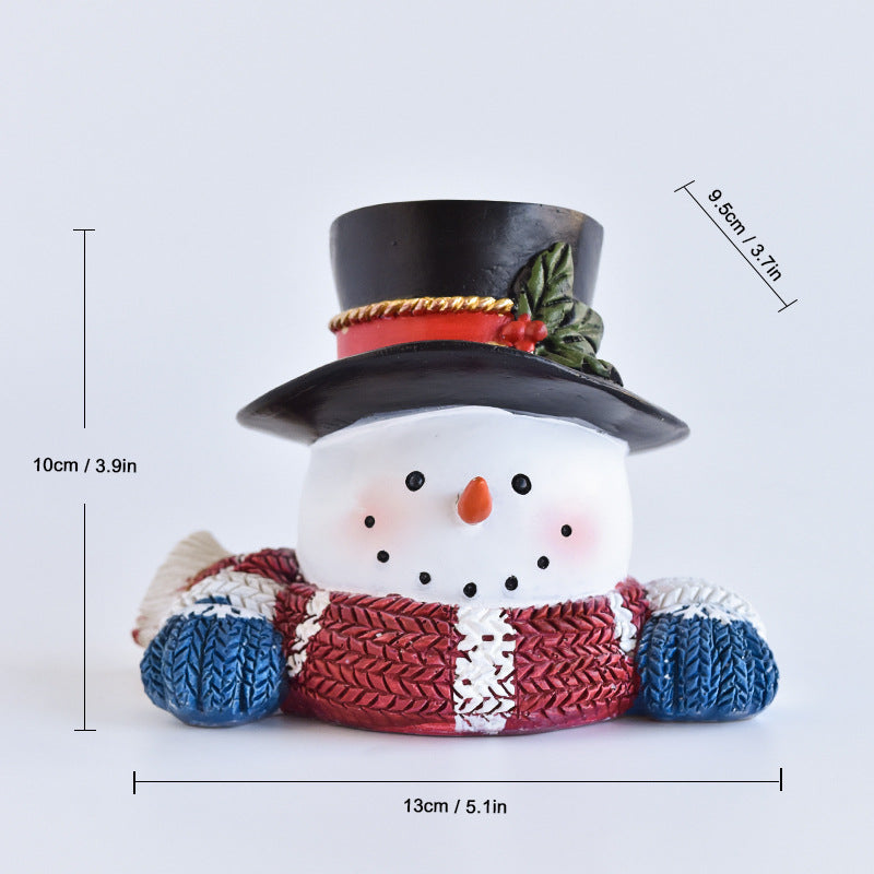 Creative Christmas Decorations - Snowmen, Trees & Small Animal Ornaments