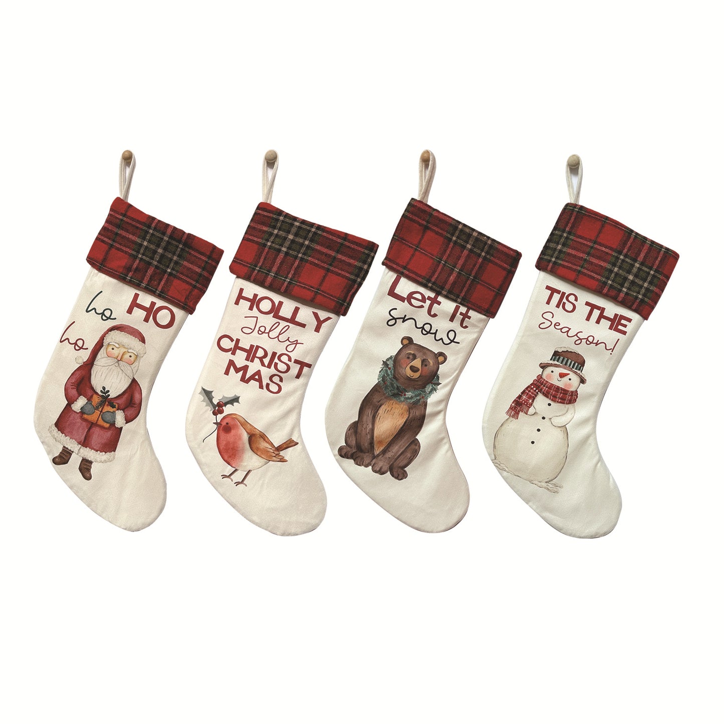 Christmas Socks Gift Bags - Candy Socks & Festive Decorations