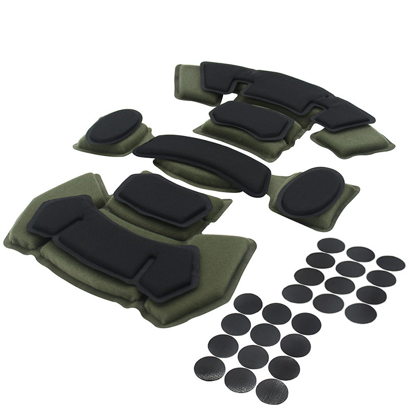 Full Memory Helmet Foam Liner 2nd Gen FAST Tactical Cushioning Pad with Knob Adjustment Strap