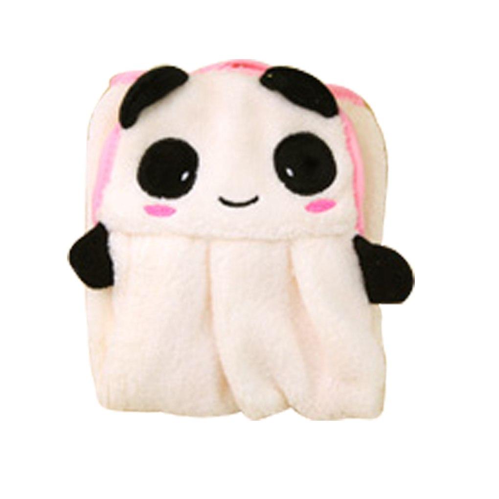 Eco-Friendly Cartoon Animal Towel – Soft Coral Velvet Candy Colours