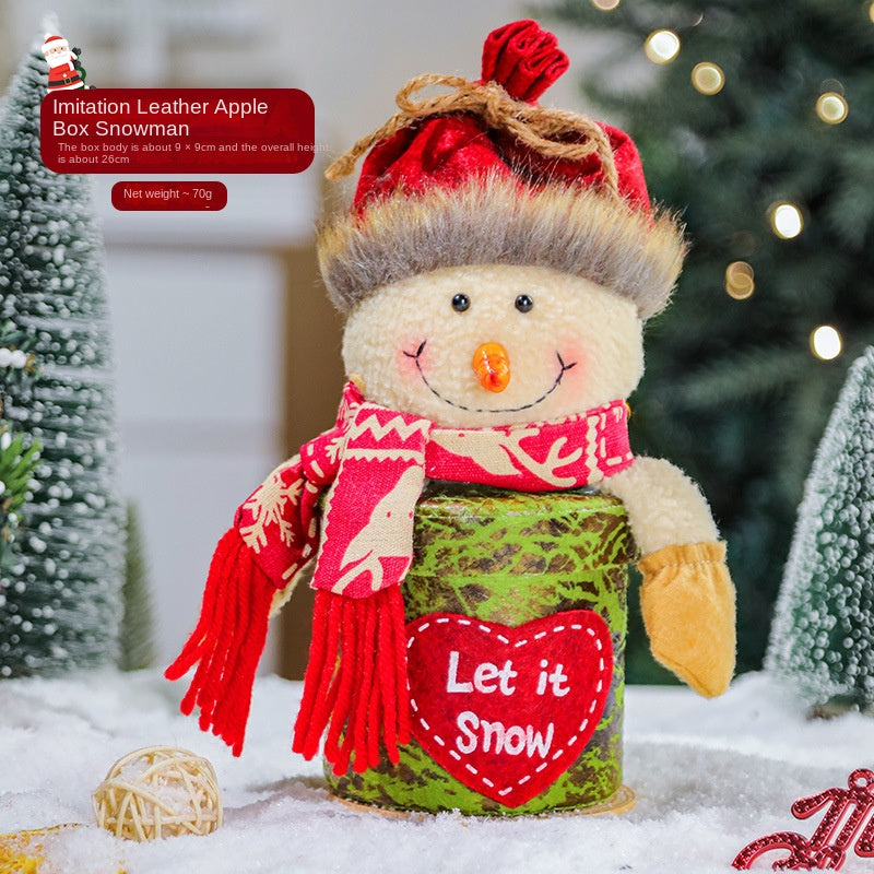 Christmas Cartoon Tote Gift Bags – Candy, Apple & Gift Packaging for Kids