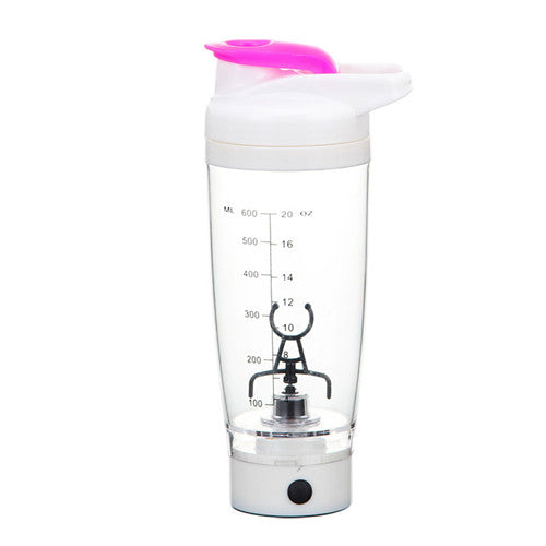 600ml Electric Protein Shaker Blender – Smart Water Bottle Mixer
