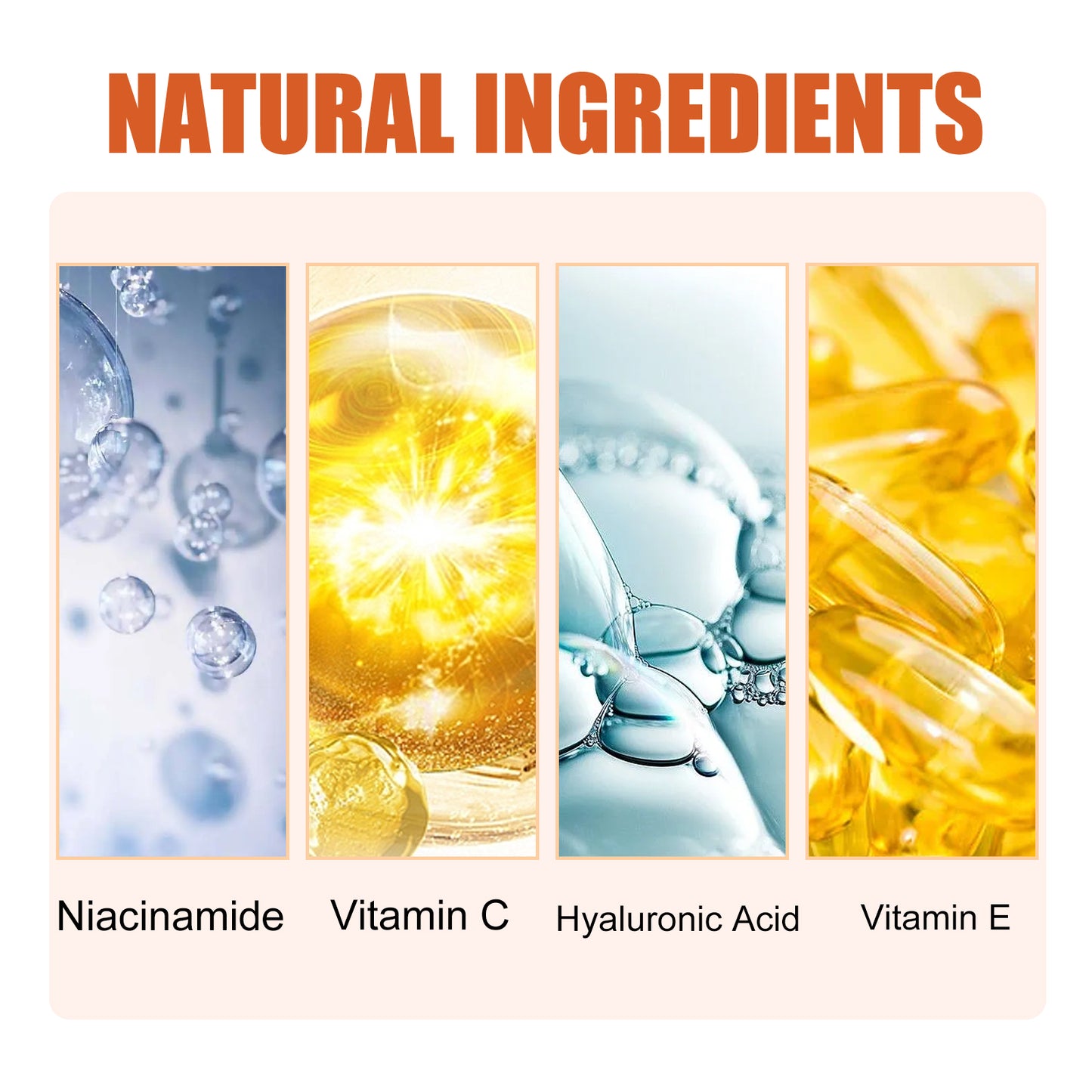 Serum Vitamin C, Serum Tăng Cường Độ Đàn Hồi, Dưỡng Ẩm, Làm Trắng và Chống Nếp Nhăn