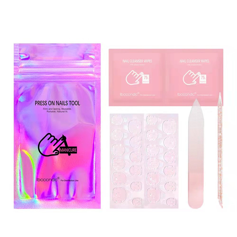 ibcccndc New Wearable Nail Manicure Kit – Nail File & Jelly Glue