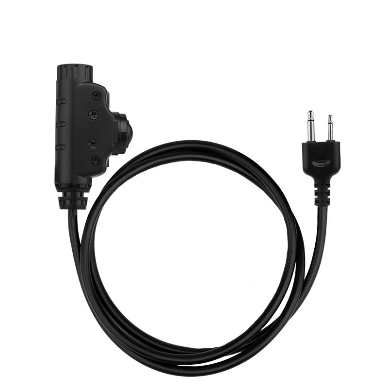 Tactical U94 V2 PTT – Tactical Headphone Adapter Compatible with Various Plugs