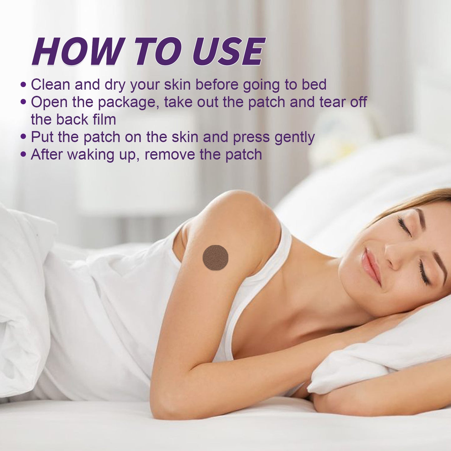 Herbal Sleep Patch – Care for Sleep, Relaxation & Body Pressure Relief