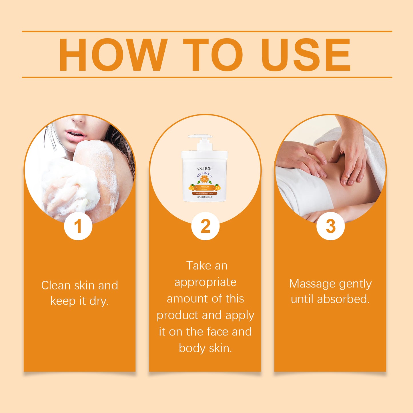 Vitamin C Moisturizer – Hydrating & Revitalizing Whole Body Cream