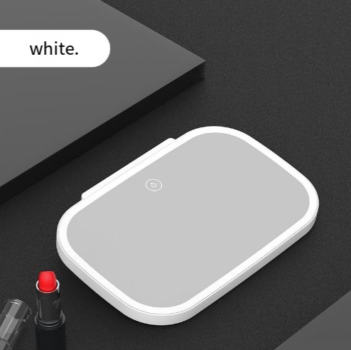 Automotive Sunshade Makeup Mirror – LED Light Dressing Mirror for Cars