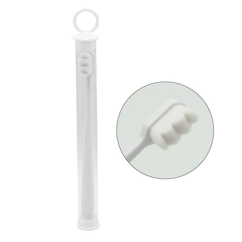 1PC Ultra-Thin Super Soft Toothbrush – Portable Eco-Friendly Oral Care Tool