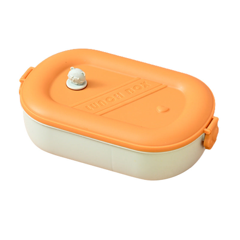 Microwaveable Sealed Lunch Box – Food-Grade Compartment Portable Bento