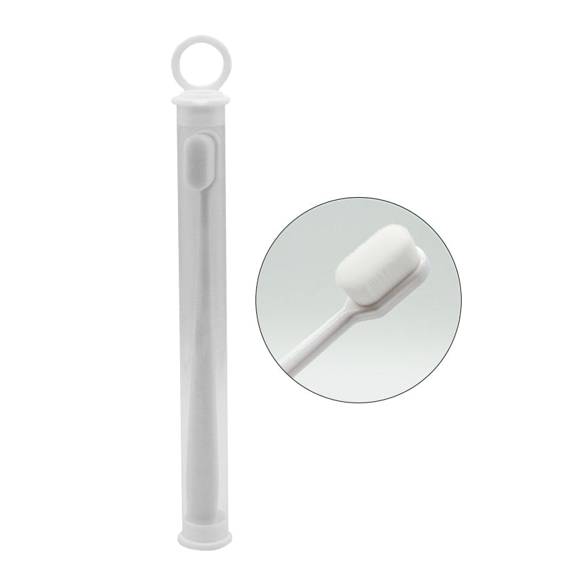 1PC Ultra-Thin Super Soft Toothbrush – Portable Eco-Friendly Oral Care Tool