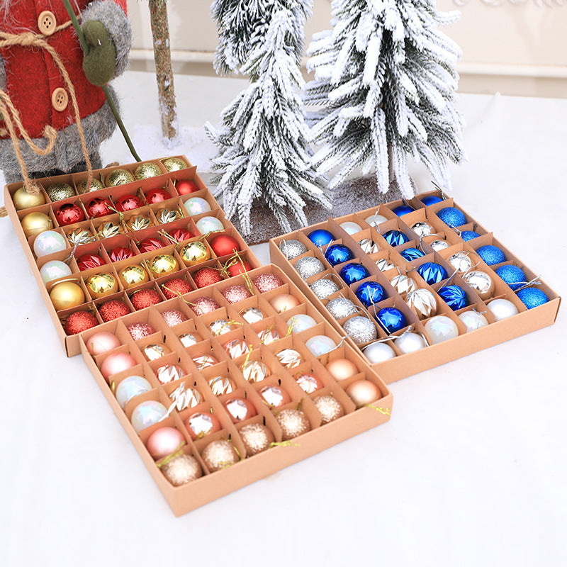 Christmas Balls Decorations Set 36PCS - Festive Ornaments Australia