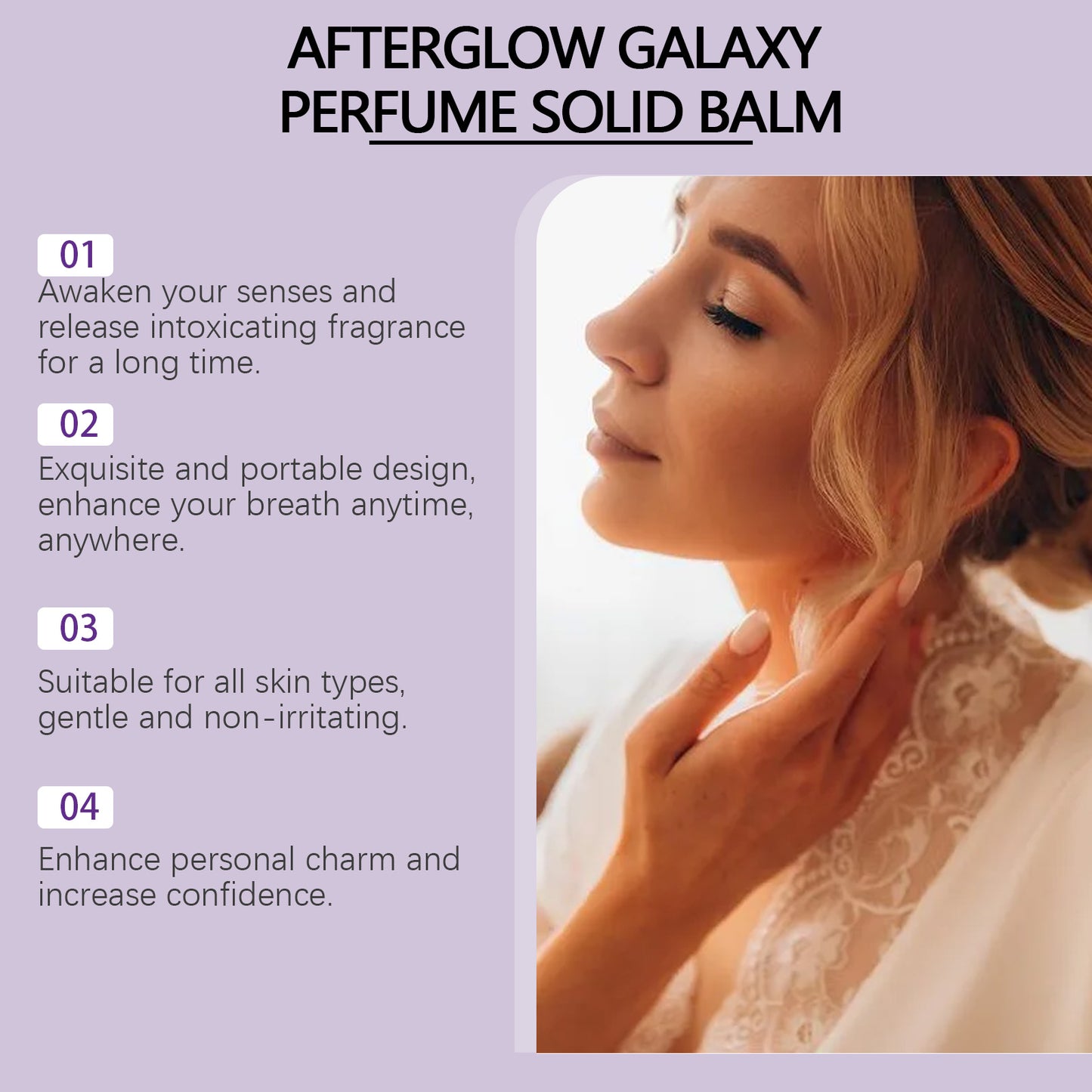 Roxelis Lavender Fragrance Solid Balm – Everyday Portable Fresh Scent