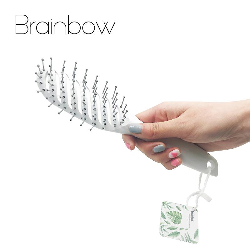 1PC Hair Brush – Scalp Massage Handle Comb for Detangling & Hairdressing Styling