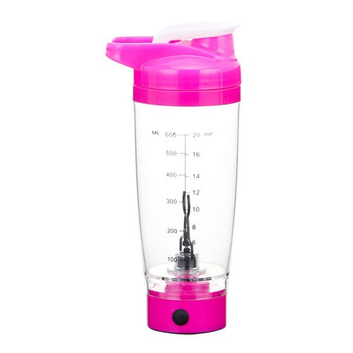 600ml Electric Protein Shaker Blender – Smart Water Bottle Mixer