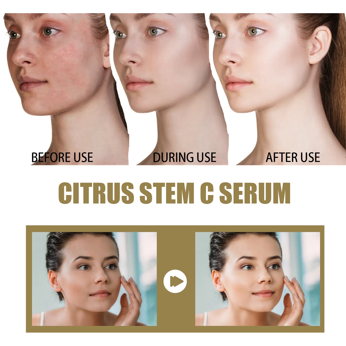 Citrus Stem C Serum – Reduce Wrinkles, Improve Skin Elasticity & Firming Anti-Aging Serum