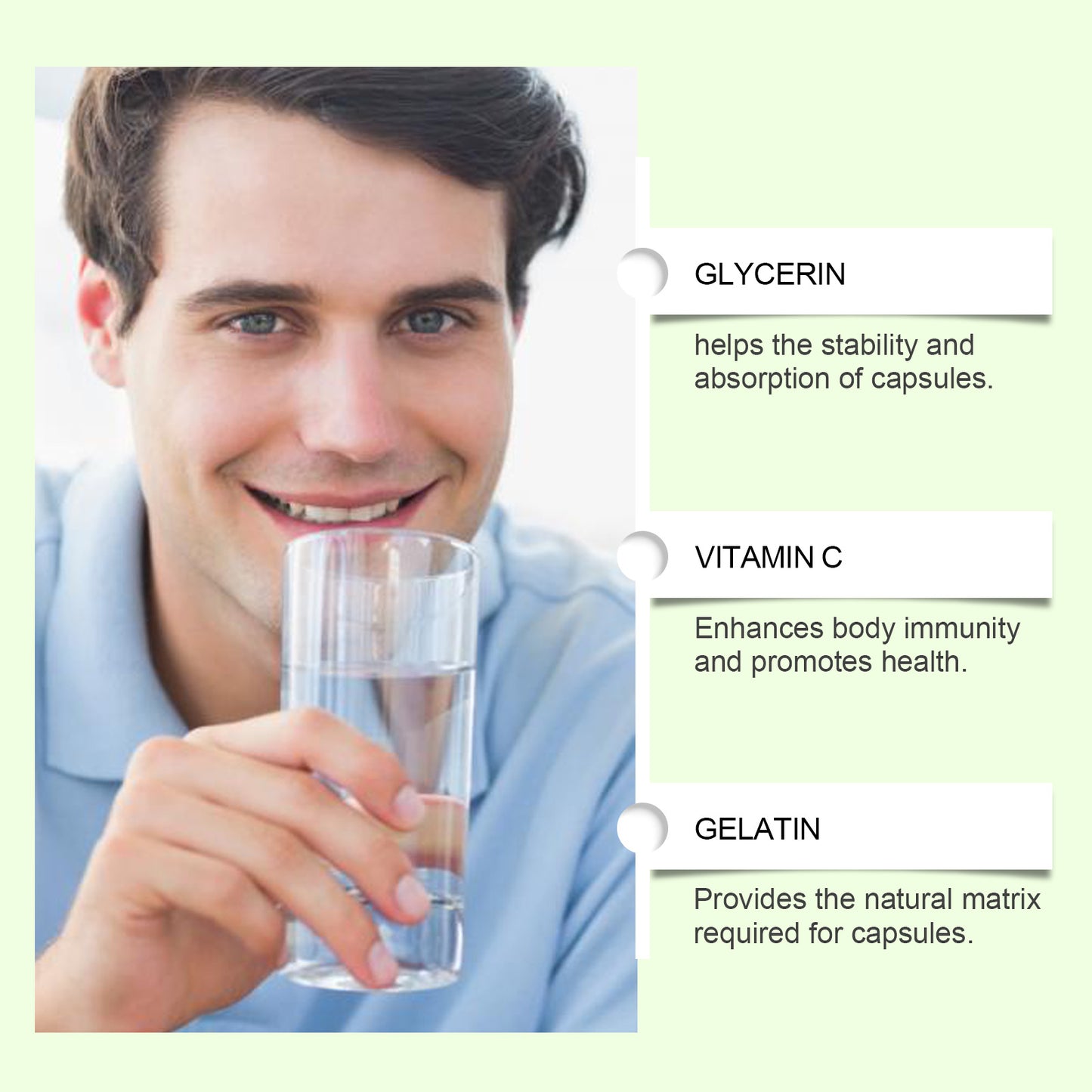 Googeer Intestinal Digestion Capsules – Dietary Supplements for Body Treatments