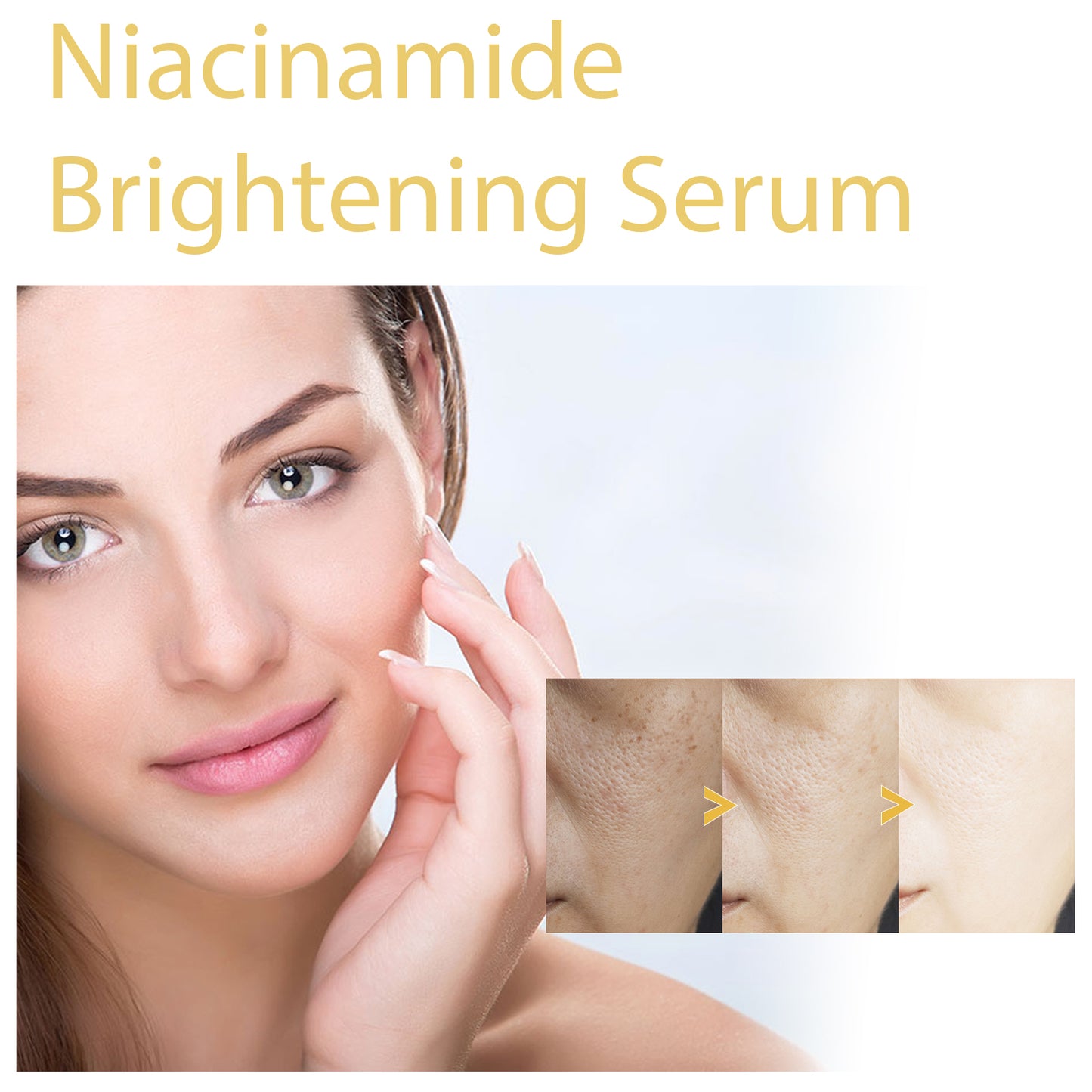 Huyết thanh làm sáng da HOYGI Niacinamide, làm mờ vết thâm và nếp nhăn, dưỡng ẩm, cấp ẩm cho da mặt.