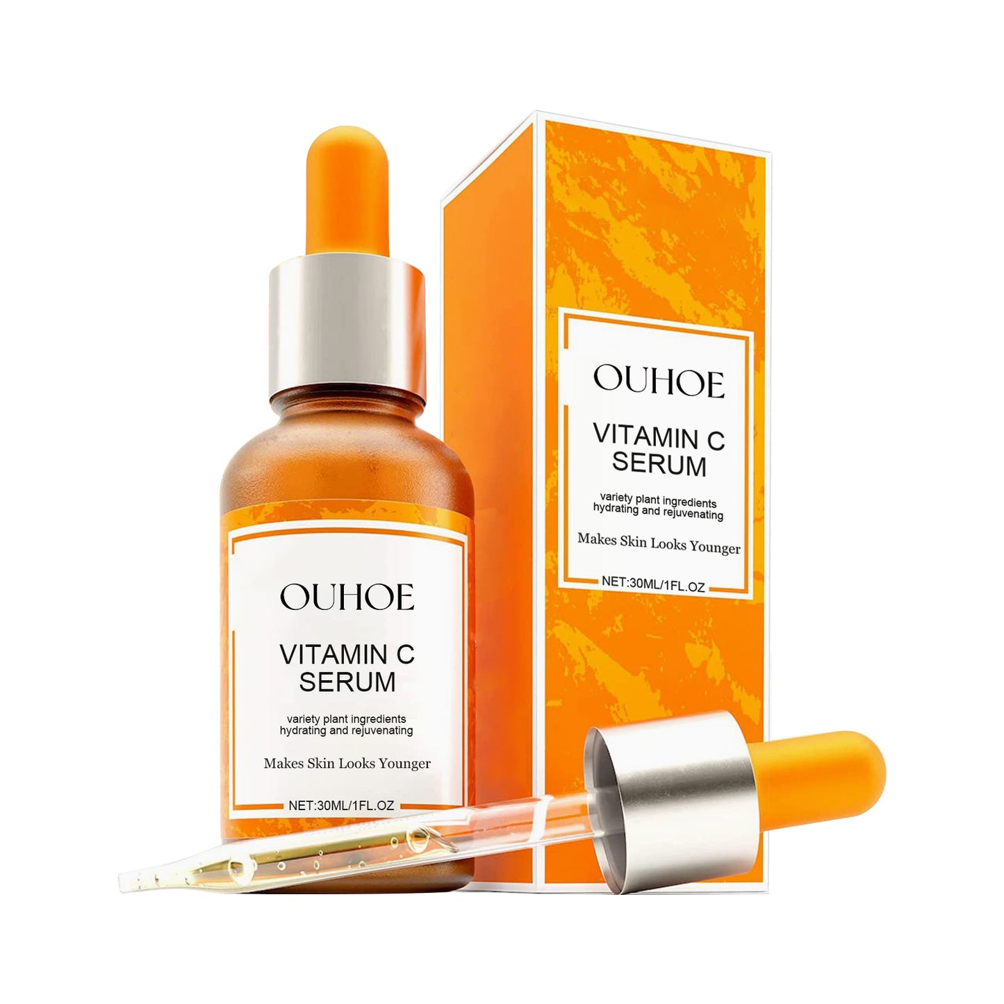 Vitamin C Face Serum – Lighten Fine Lines & Tighten Facial Skin Anti-Aging Serum