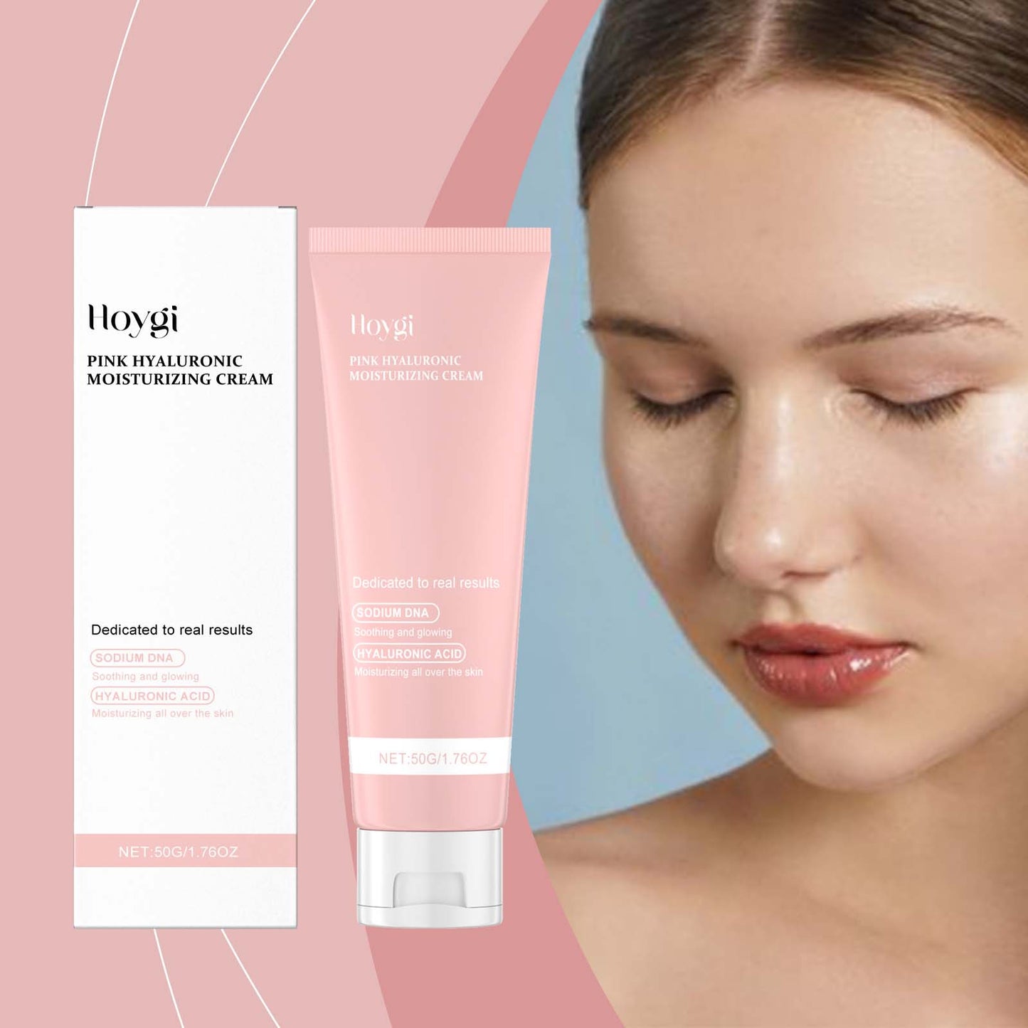 Hoygi Hyaluronic Acid Moisturizer – Gentle Nourishing Facial Cream