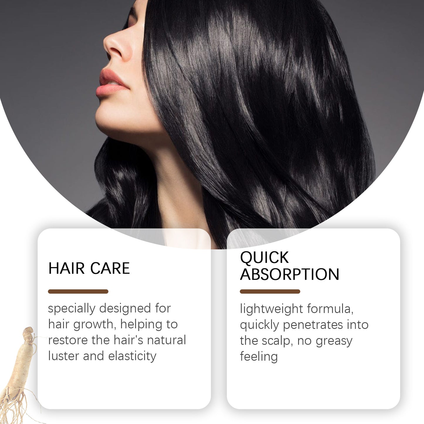 Hair Care Serum – Strengthens Hair & Nourishes Scalp with Daily Massage Treatment