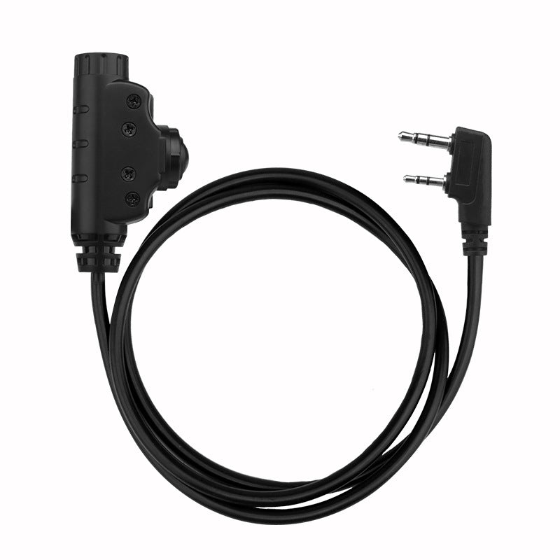 Tactical U94 V2 PTT – Tactical Headphone Adapter Compatible with Various Plugs