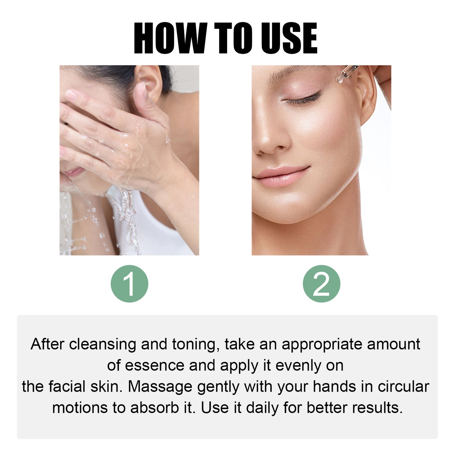 Tinh chất dưỡng ẩm, làm săn chắc và chống lão hóa cho da mặt, chống nhăn.