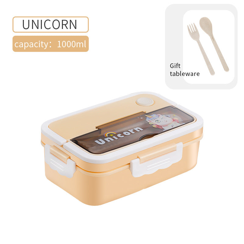 Cartoon Fashion Leak-Proof Sealed Microwaveable Lunch Box