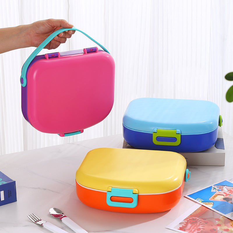 INS Portable Compartment Lunch Box – Bento Style Food Container