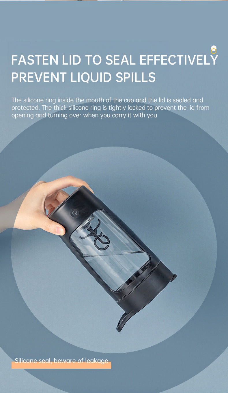 Portable Cup Blender – USB Rechargeable Smoothie & Fruit Mixer Bottle for Gym & Sport