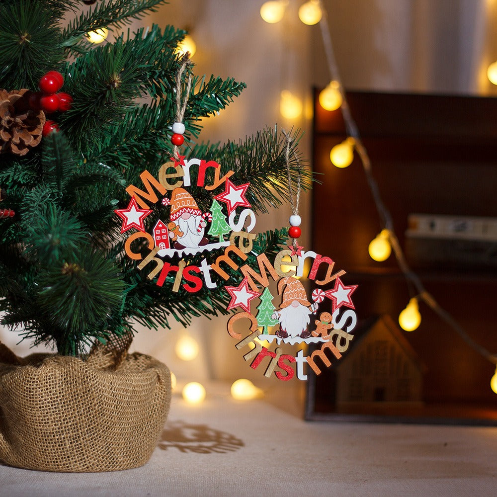 Gingerbread Figurines & Hollowed-Out Santa Ornaments - Christmas Tree Decorations & Gifts