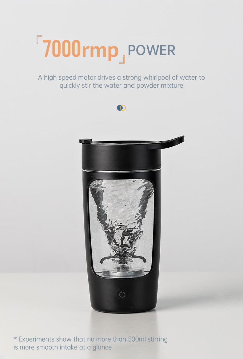 Portable Cup Blender – USB Rechargeable Smoothie & Fruit Mixer Bottle for Gym & Sport