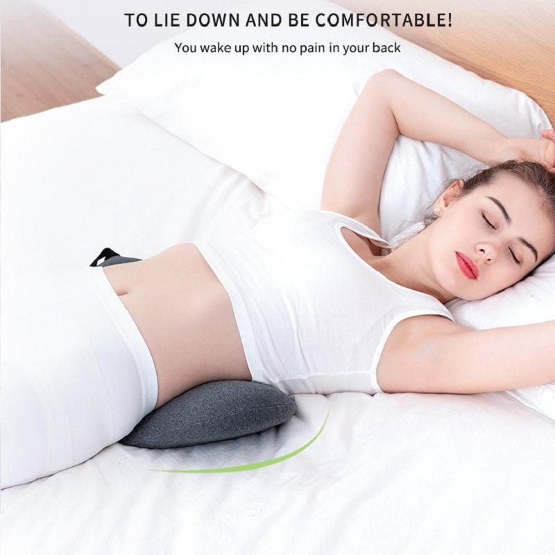 New Bed Lumbar Pillow Memory Foam Support Pad for Pregnant Women Sleep Comfort