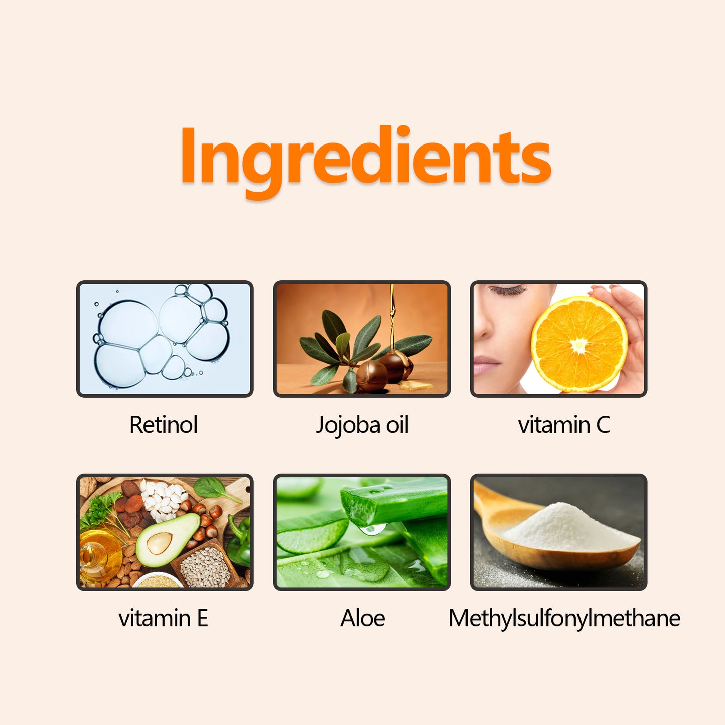 Vitamin C Face Serum – Lighten Fine Lines & Tighten Facial Skin Anti-Aging Serum