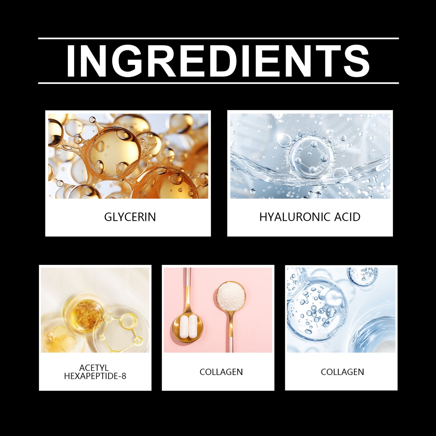 Hyaluronic Acid Face Serum – Hydrates & Moisturizes Skin