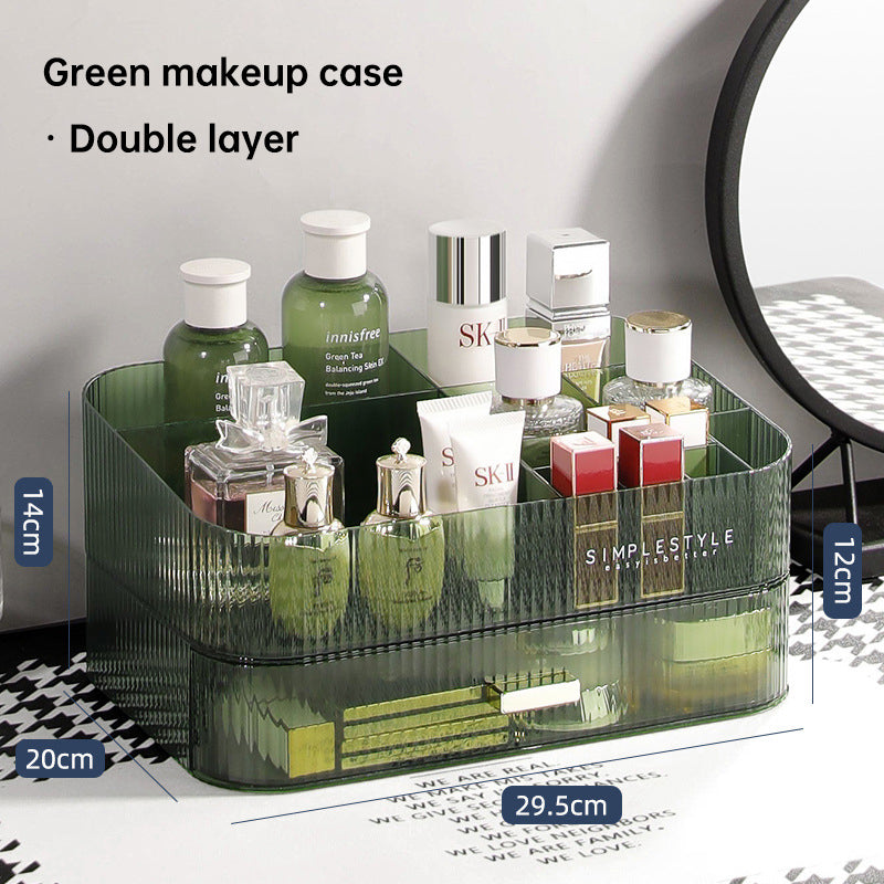 Makeup Storage Organizer – Acrylic Desktop Cosmetic Box