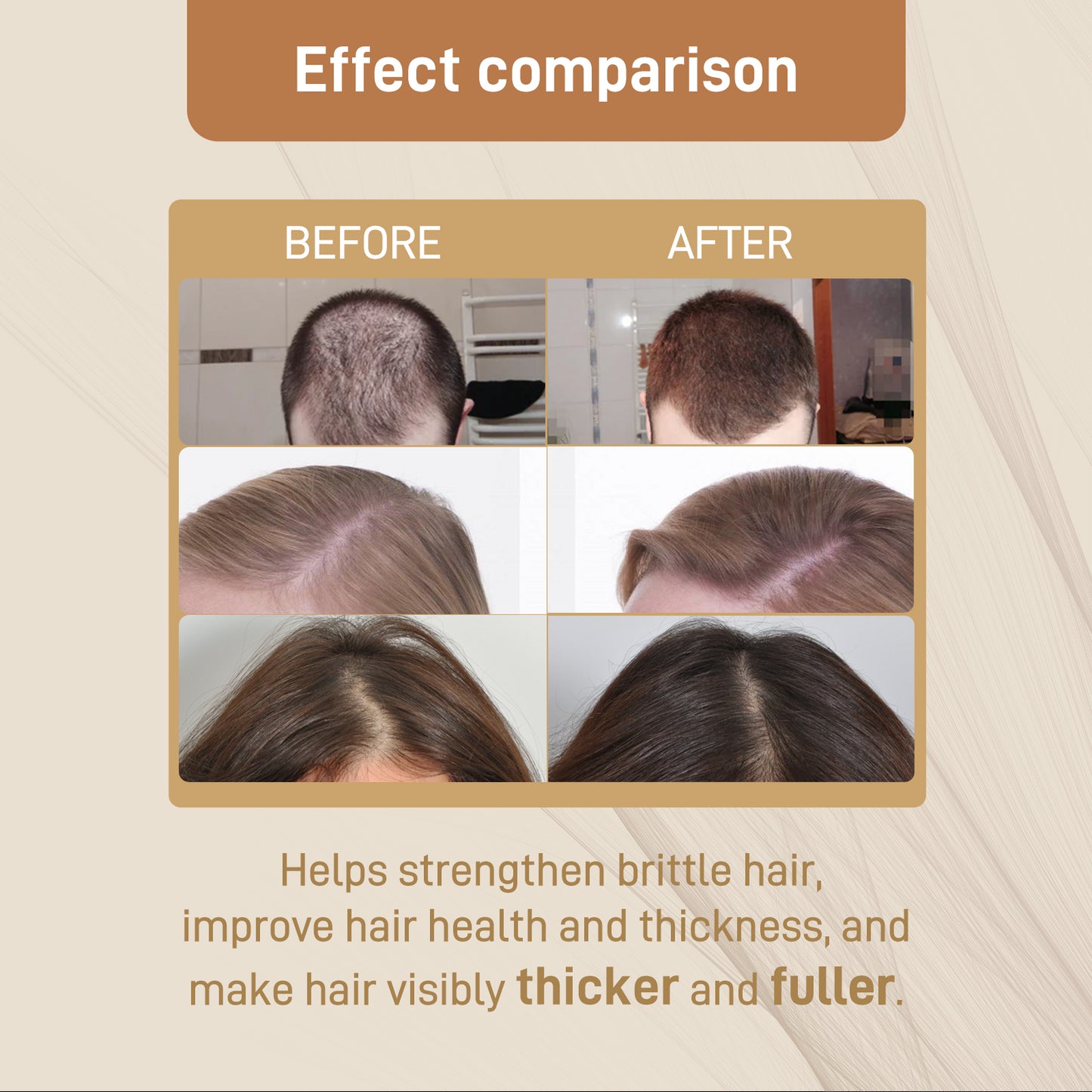 Googeer Dense Hair Dietary Supplement Drops – Nourishes Roots & Strengthens Hair