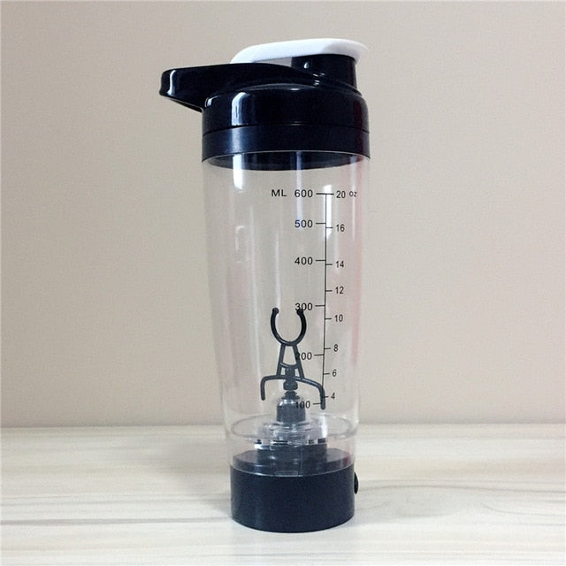 600ml Electric Protein Shaker Blender – Smart Water Bottle Mixer
