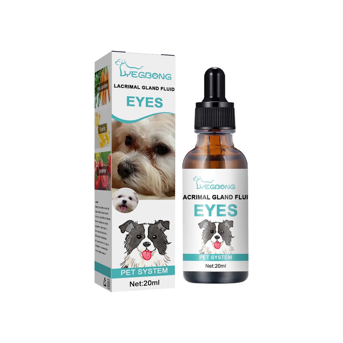 Tear Duct Serum – Pet Eye Stain Removal for Dogs & Cats