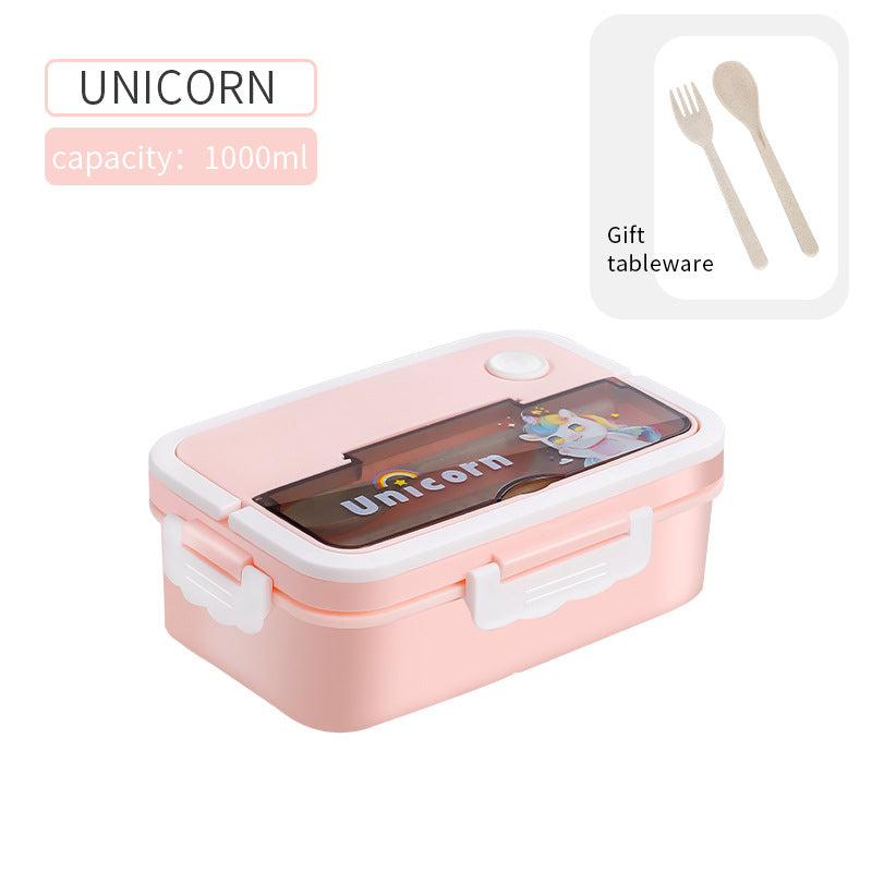 Cartoon Fashion Leak-Proof Sealed Microwaveable Lunch Box