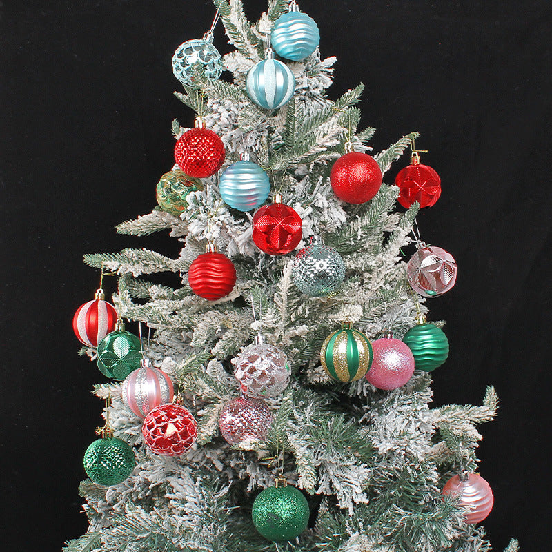 Colorful Christmas Ball Pendants - Tree Ornaments & Gift Decorations